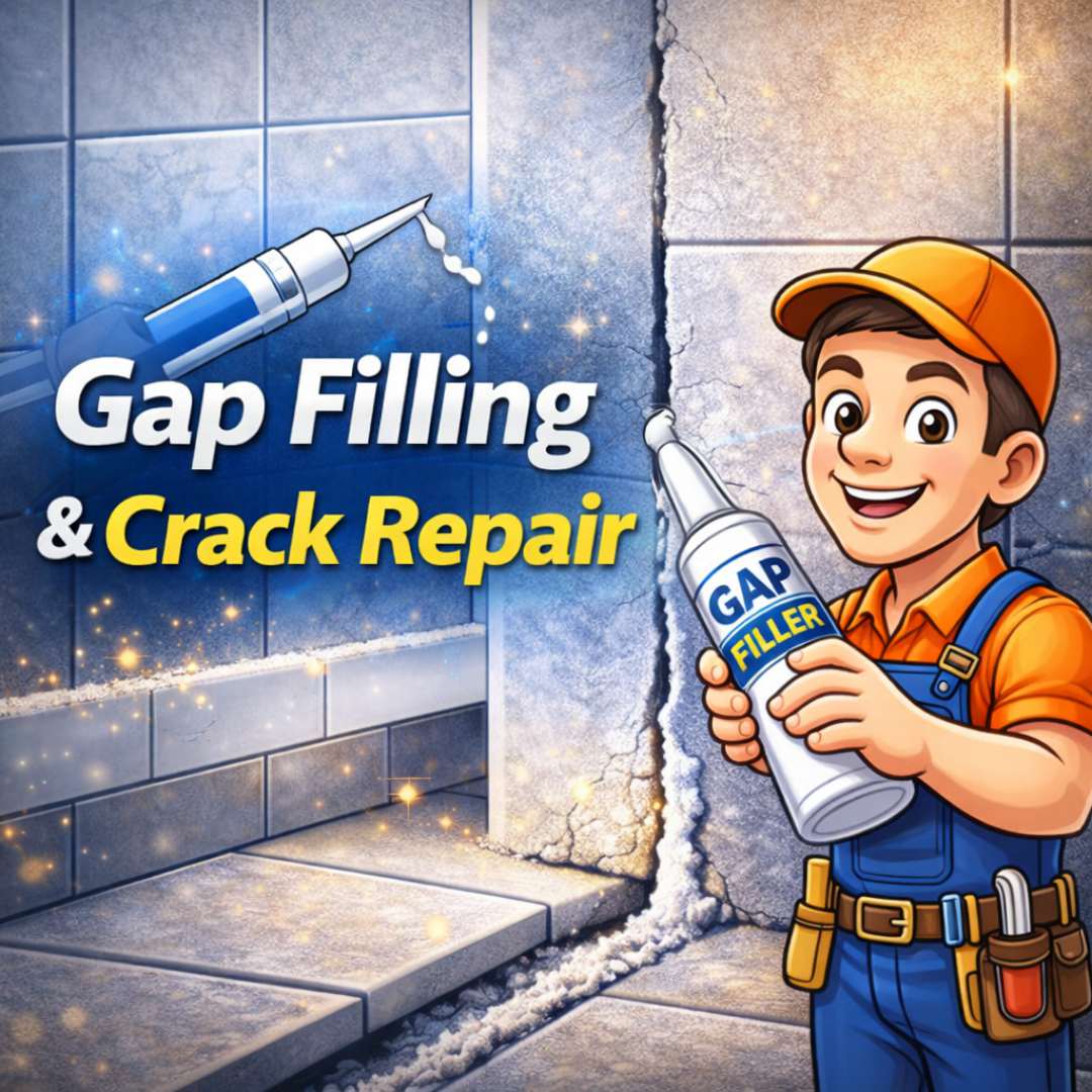 Gap Filling & Crack Repair