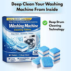 Powerful Washing Machine Cleaning Tablets | BUY 1 GET 1 FREE!