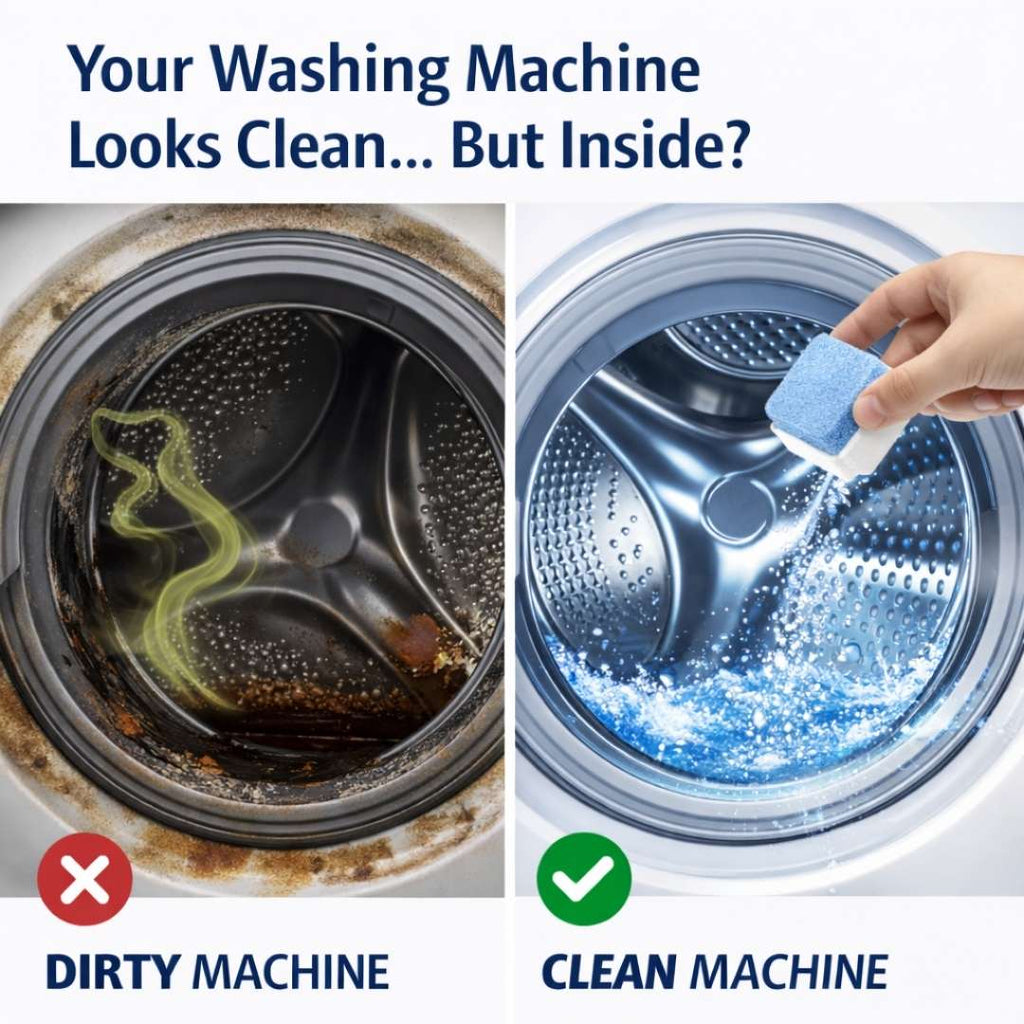 Powerful Washing Machine Cleaning Tablets | BUY 1 GET 1 FREE!