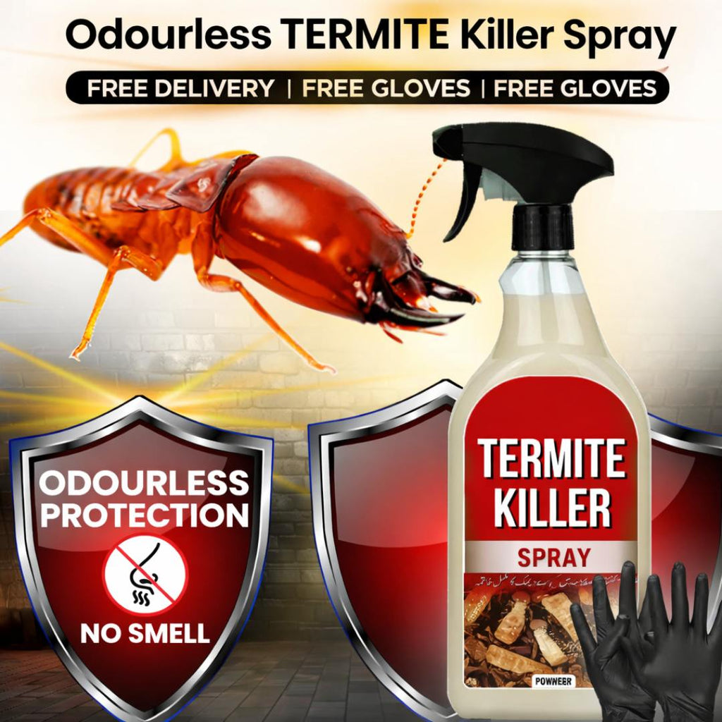 Deemak (Termite) Killer Spray with Free Gloves - Kill Termite within 24 hours