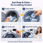 Powerful Washing Machine Cleaning Tablets | BUY 1 GET 1 FREE!